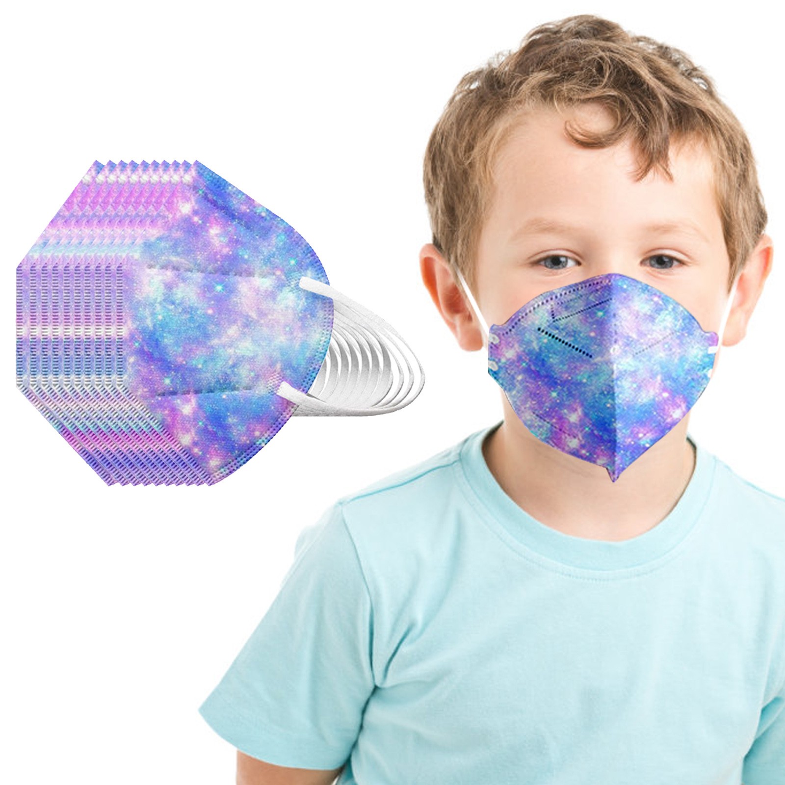 Kids Face Mask - Máscara facial infantil com estampa de