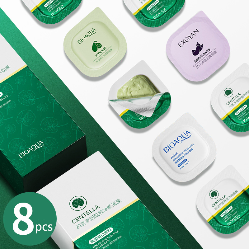 Dust Mask Construction - Centella Mud Mask, Anti-Acne, Limpeza Profunda,