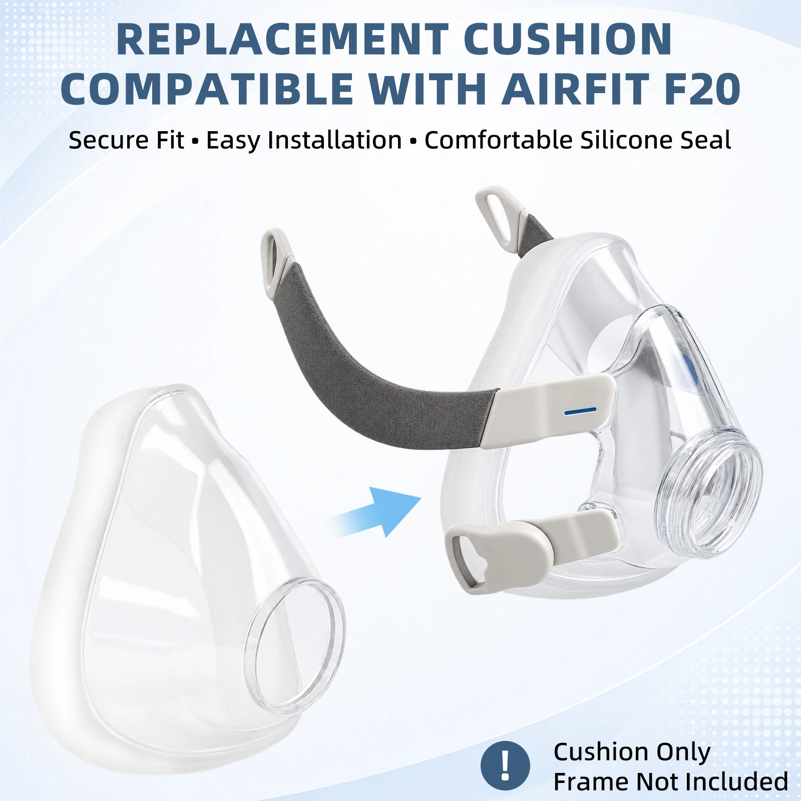 Peças de substituição compatív - Silicone Mask Bracket avaliação e preço