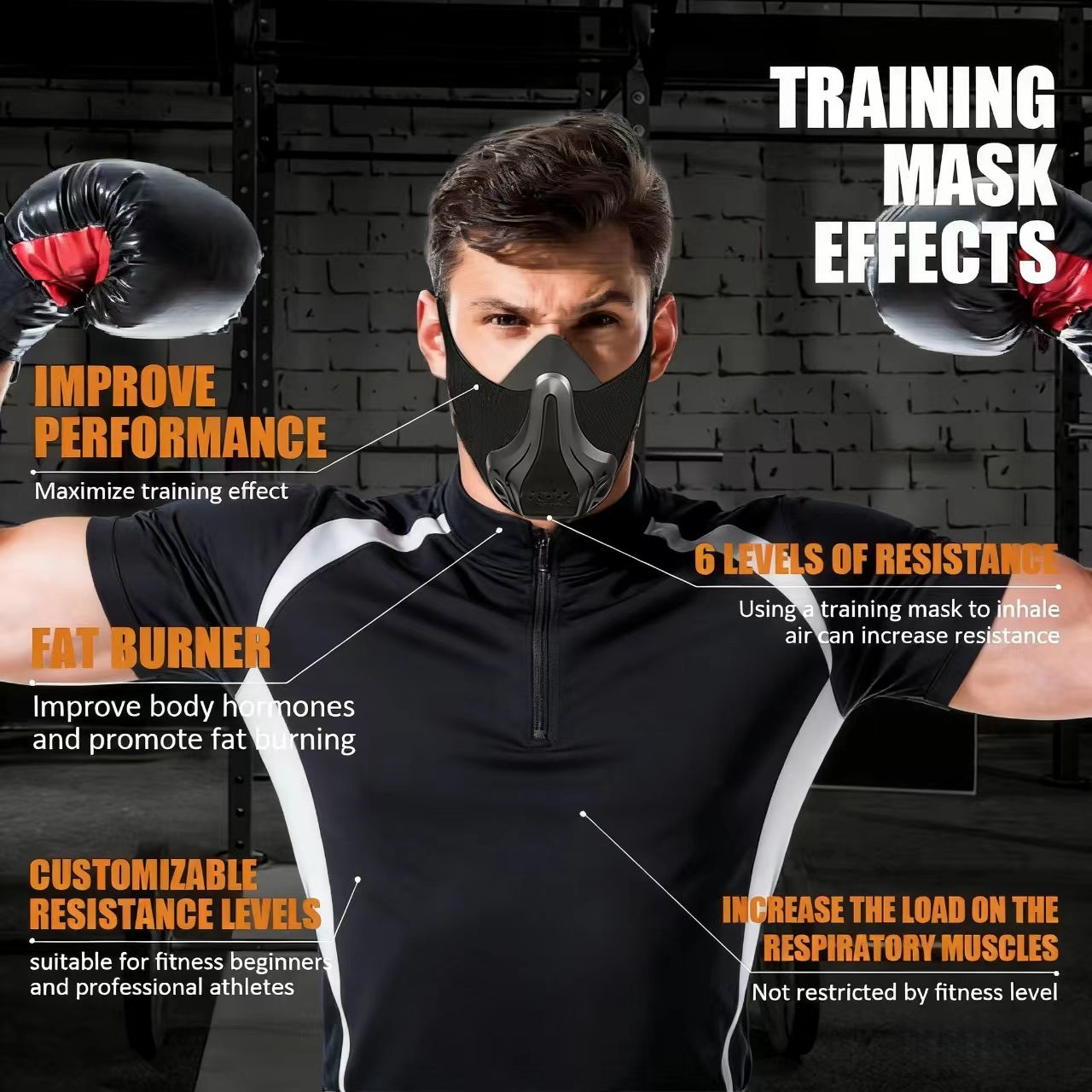 Máscara Esportiva Ajustável pa - Anti Pollution Mask avaliação e preço