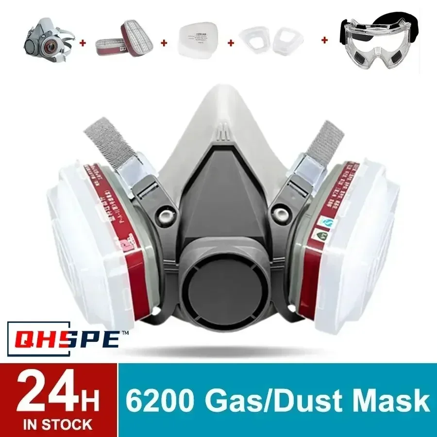 Máscara de gás respiratória re - Dust Mask Construction avaliação e preço