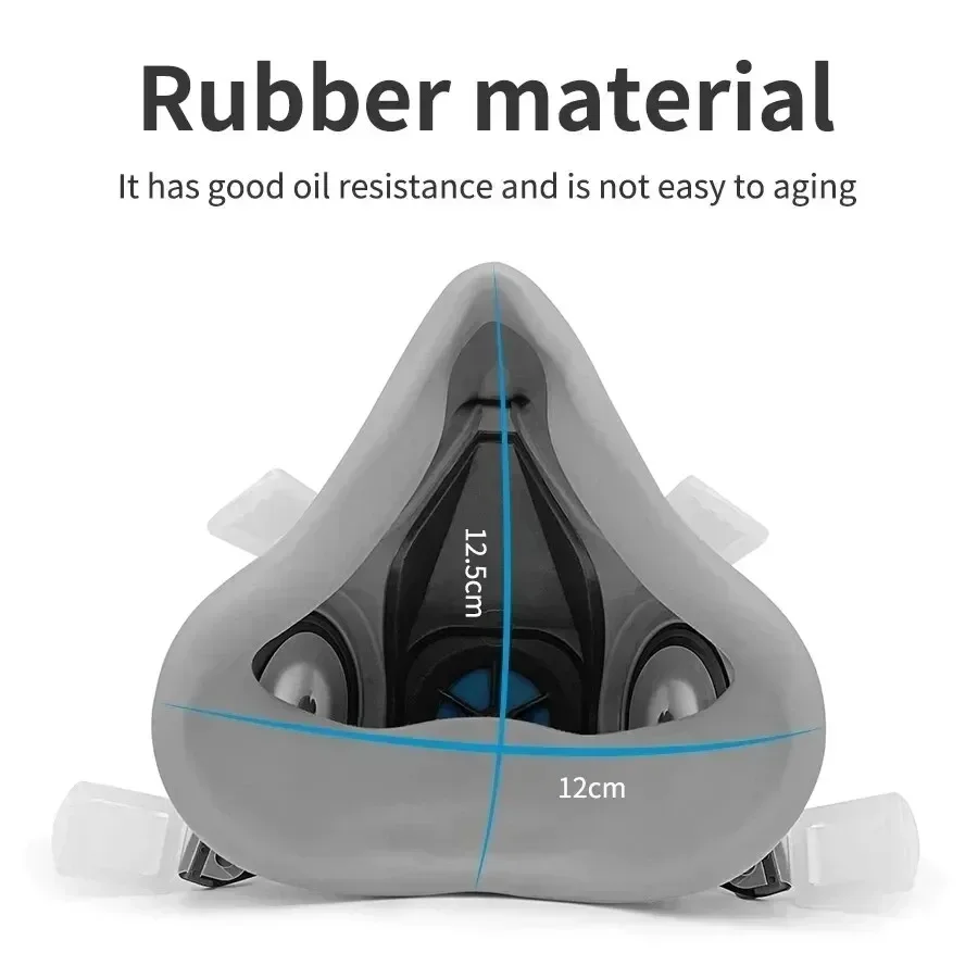 Máscara de gás respiratória re - Dust Mask Construction avaliação e preço